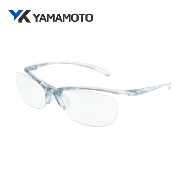 YAMAMOTO ブルーライトカットグラス クリアスモーク YA-580BC CLA SMK|保護メガネ|ゴーグルなどの保護メガネ