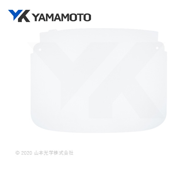 YAMAMOTO 超軽量フェイスシールドグラスYF-850L用替エレンズ 4枚入リ YF-850L-SP|保護メガネ|ゴーグルなどの保護メガネ