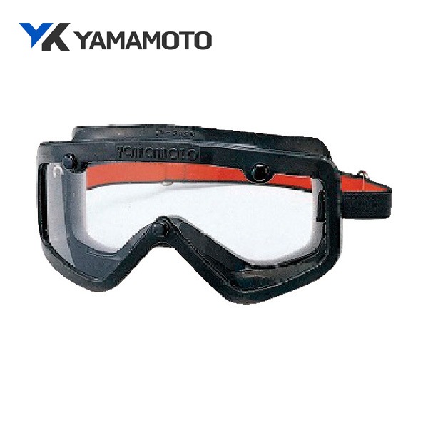 YAMAMOTO セーフティーゴーグル(通気孔付タイプ) ゴグル型保護メガネ ゴムフレーム 曇リ止メ ミストレスレンズ YG-503|ゴーグル (ゴグル）|ゴーグルなどの保護メガネ