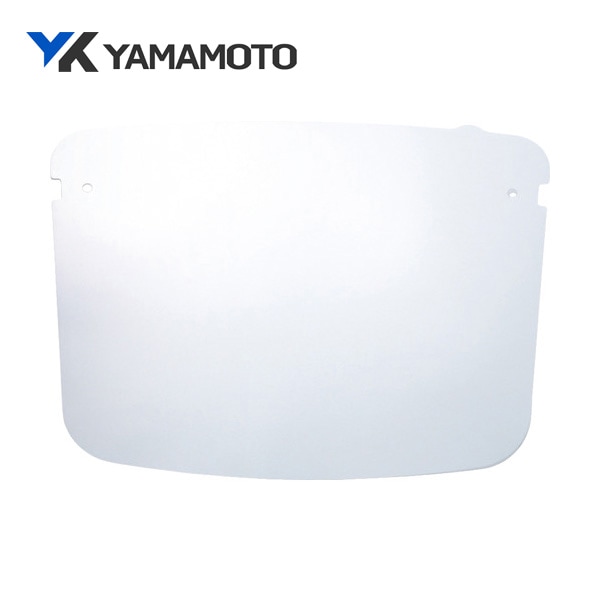 YAMAMOTO 超軽量フェイスシールドグラスYF-800L用替エレンズ 6枚入リ YF-800L-SP|保護メガネ|ゴーグルなどの保護メガネ