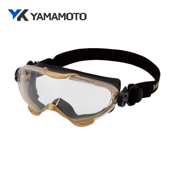 YAMAMOTO セーフティーゴーグル(通気孔付タイプ) ゴグル型保護メガネハイスペックモデル 外面ハードコート、内面高性能クモリ止メレンズ YG-6100RCL|ゴーグル (ゴグル）|ゴーグルなどの