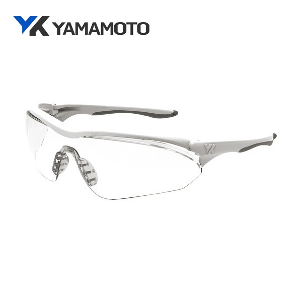 YAMAMOTO 一眼形保護メガネ LF-501WHT|保護メガネ|ゴーグルなどの保護メガネ