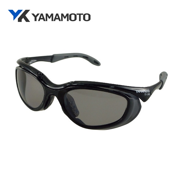 YAMAMOTO 2眼形保護メガネ 偏光レンズモデル YS-390 PSMK BLK|保護メガネ|ゴーグルなどの保護メガネ