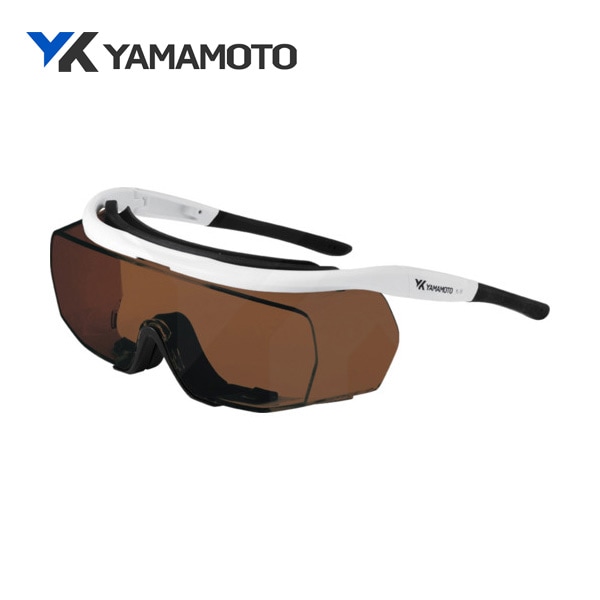YAMAMOTO レーザー光用遮光一眼形メガネ ロータイプ CE YL-780 MRGB LT|保護メガネ|ゴーグルなどの保護メガネ