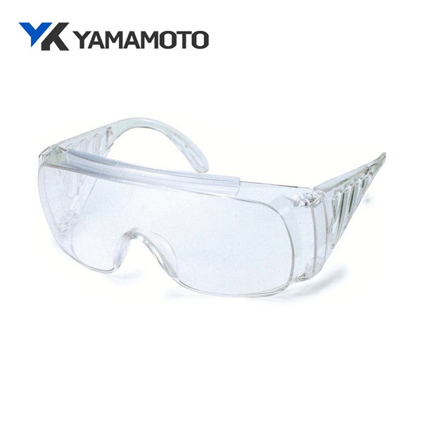 YAMAMOTO 一眼型セーフティグラス レンズ色クリア 338CLA|保護メガネ|ゴーグルなどの保護メガネ