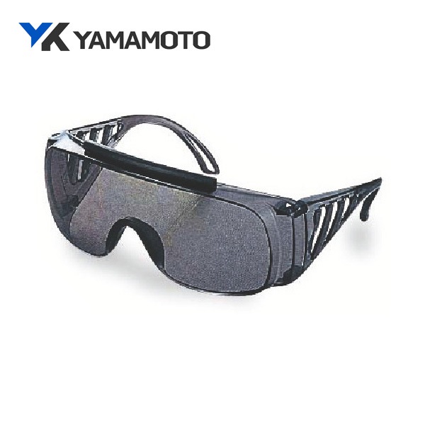 YAMAMOTO 一眼型セーフティグラス レンズ色スモーク 338SMK|保護メガネ|ゴーグルなどの保護メガネ