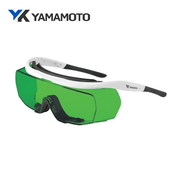 YAMAMOTO レーザー光用遮光一眼形メガネ FIBER ロータイプ CE YL-780 FIBER LT|保護メガネ|ゴーグルなどの保護メガネ