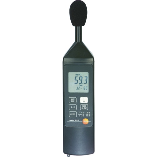 TESTO 騒音計 testo 815 TESTO815|騒音計|測定・計測用品
