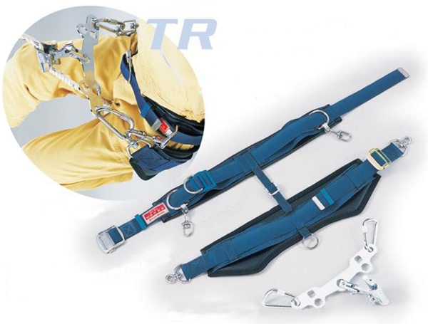 サンコー/タイタン】 傾斜面用ハーネス TR 安全帯 【法面土木工事 