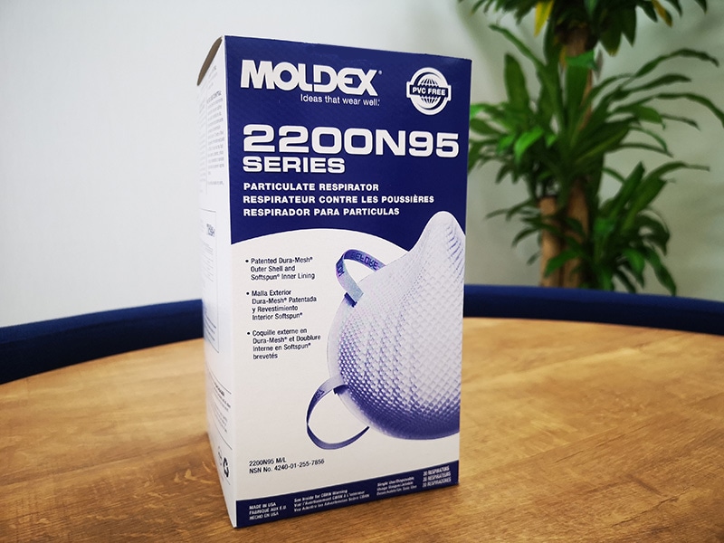 MOLDEX ���ǥå��� N95 �Ȥ��Τ� �ɿХޥ��� CDC NIOSH ������ 20�� S M ������ 20�� [S:2201N95/M:2207N95]