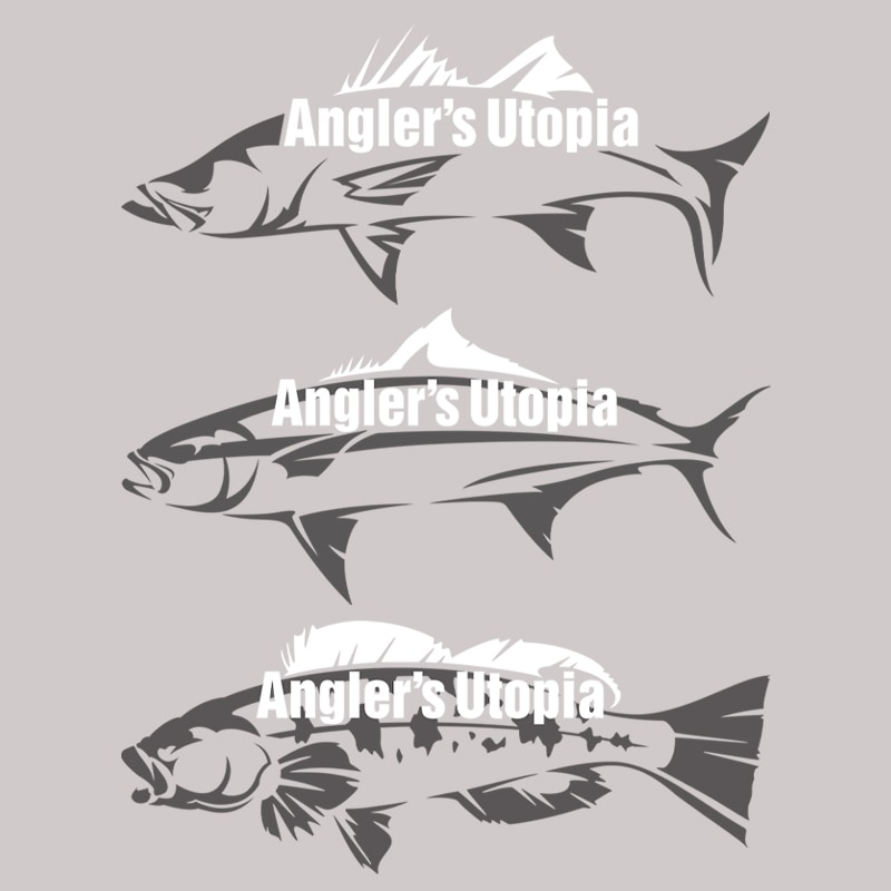 Fins ステッカー シーバス ヒラマサ アイナメ