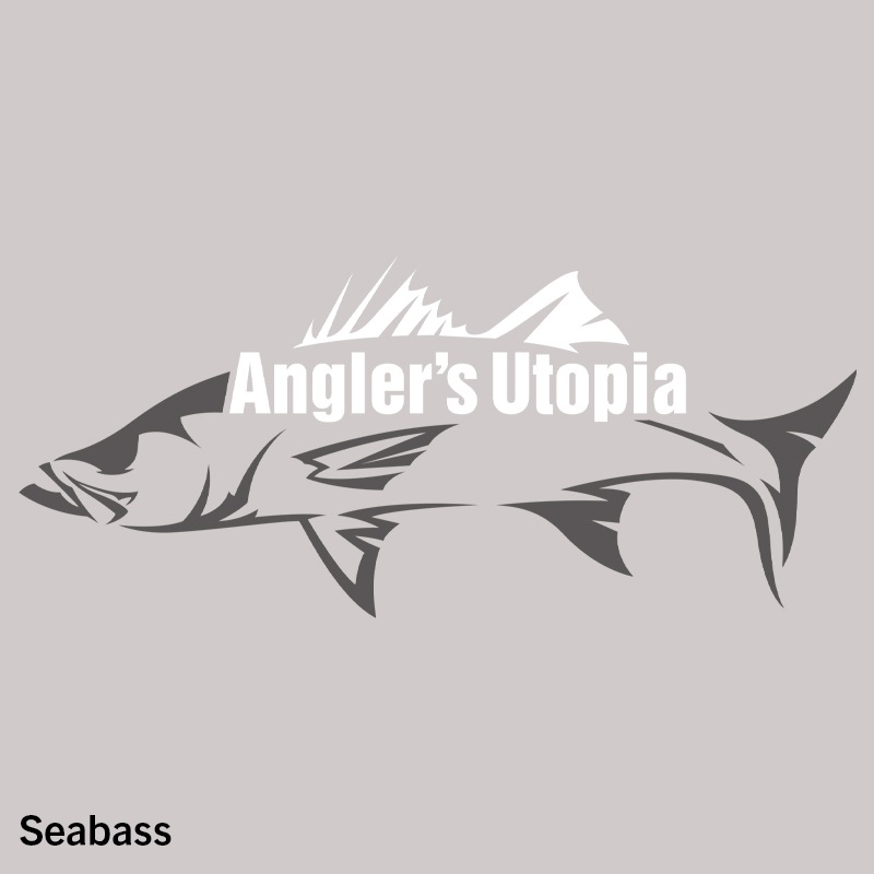 Fins ステッカー シーバス ヒラマサ アイナメ