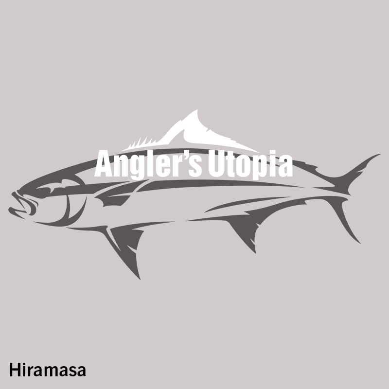 Fins ステッカー シーバス ヒラマサ アイナメ