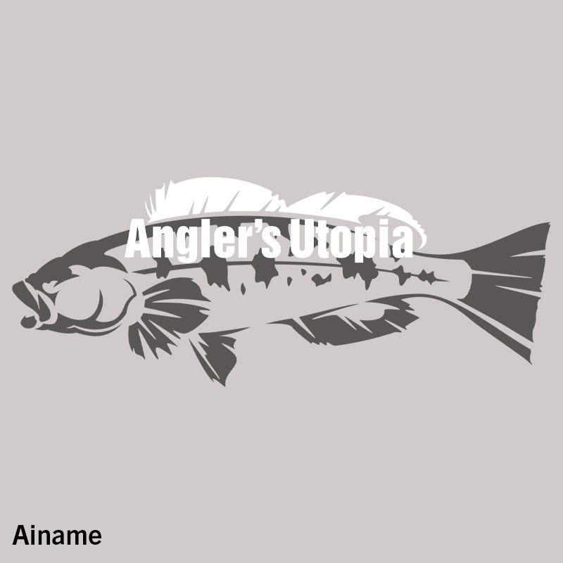 Fins ステッカー シーバス ヒラマサ アイナメ