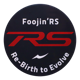 Foojin'RS エンドキャップ ステッカー