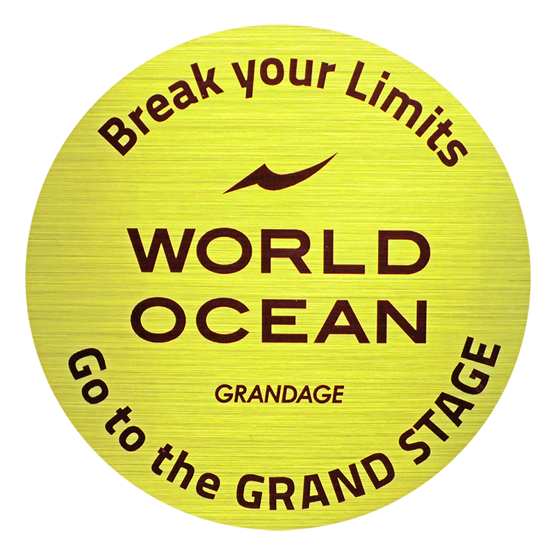 GRANDAGE WORLD OCEAN エンドキャップ ステッカー