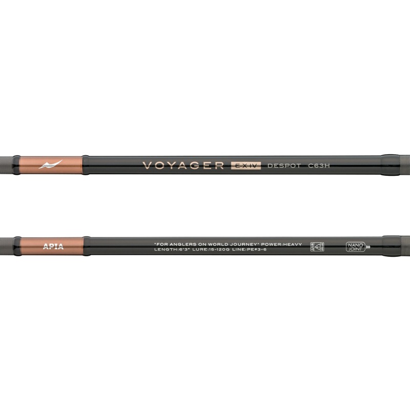 アピア シーバスロッド VOYAGER(ボイジャー) EX IV DESPOT C63H  C63H VOYAGER EXIV DESPOT C63H | ロッド,モバイル | APIA WEB SHOP