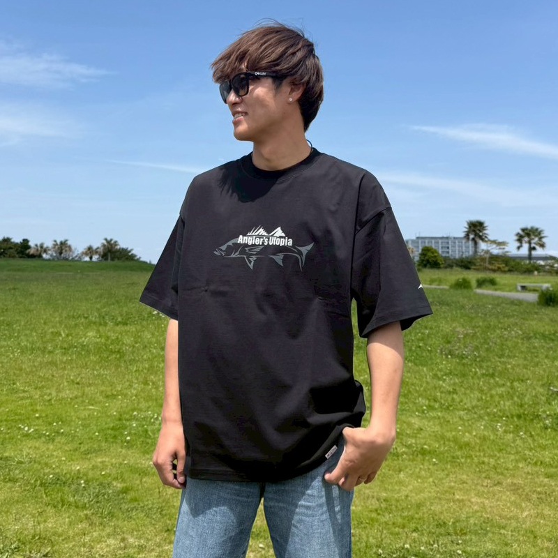 AU SEABASS ワイド Tシャツ BLACK | アパレル,Tシャツ・パーカ