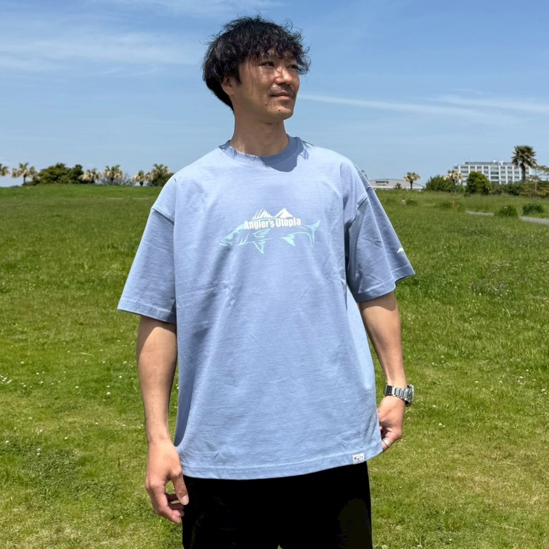AU SEABASS ワイド Tシャツ DENIM 2