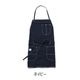 首掛けエプロン 胸当て／腰下エプロン 2WAYエプロン Lee LCK79012 カフェ・物販 制服 [全3色]【取り寄せ品】