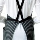 たすき掛けエプロン 先染めチェック FK7121 フェイスミックス カフェ 飲食店 制服 [全2色]【取り寄せ】