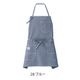 首掛けエプロン 胸当て／腰下エプロン 2WAYエプロン Lee LCK79006 カフェ・物販 制服 [全7色]【取り寄せ品】