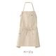 首掛けエプロン 胸当て／腰下エプロン 2WAYエプロン Lee LCK79006 カフェ・物販 制服 [全7色]【取り寄せ品】