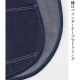 ビブスエプロン デニム調 胸当てエプロン FK7189 フェイスミックス カフェ 飲食店 [全5色]【取り寄せ】