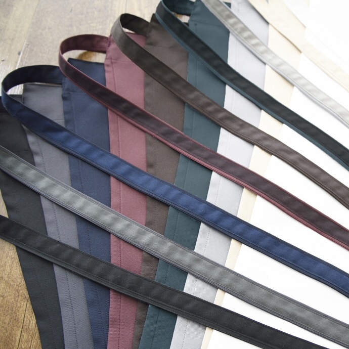 腰下エプロン ロング丈 78cm 制電 CT2365 セブンユニフォーム レストラン・接客 制服 [全9色] 【取り寄せ品】
