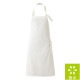 首掛けエプロン 撥水 綿100% オーガニックコットン QT7334 セブンユニフォーム 飲食・サービス 制服 [オフホワイト]【取り寄せ品】