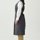 デニムエプロンドレス CS2348 セブンユニフォーム 飲食・サービス制服 [2色]【取り寄せ品】