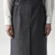 デニムエプロンドレス CS2348 セブンユニフォーム 飲食・サービス制服 [2色]【取り寄せ品】