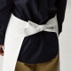 揚前掛 ポケットなし 綿100% JT4511 セブンユニフォーム 飲食店・厨房 制服  [ホワイト]【取り寄せ品】