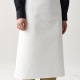 揚前掛 ポケットなし 綿100% JT4511 セブンユニフォーム 飲食店・厨房 制服  [ホワイト]【取り寄せ品】