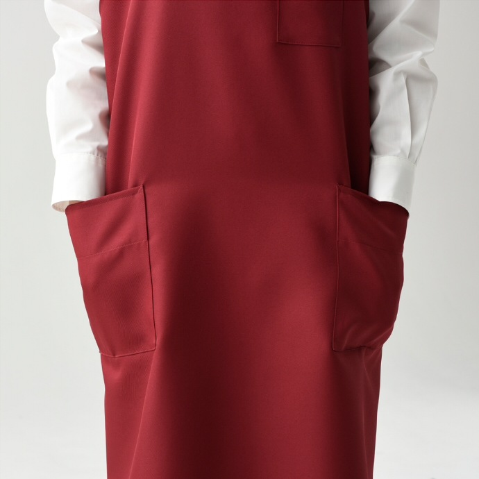 たすき掛けエプロン 制電 CT2566 セブンユニフォーム 飲食・物販・清掃 制服 [全10色]【取り寄せ品】