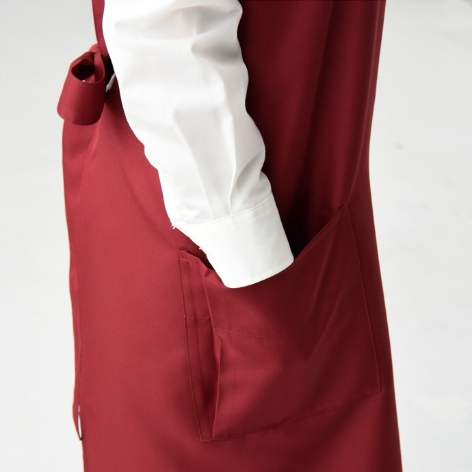 たすき掛けエプロン 制電 CT2566 セブンユニフォーム 飲食・物販・清掃 制服 [全10色]【取り寄せ品】