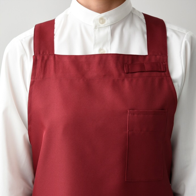 たすき掛けエプロン 制電 CT2566 セブンユニフォーム 飲食・物販・清掃 制服 [全10色]【取り寄せ品】
