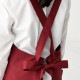 たすき掛けエプロン 制電 CT2566 セブンユニフォーム 飲食・物販・清掃 制服 [全10色]【取り寄せ品】