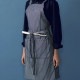 たすき掛けエプロン CT2371 吸水 速乾 SR加工 ストライプ セブンユニフォーム 飲食店・ベーカリー・カフェ 制服 [全4色]【取り寄せ品】