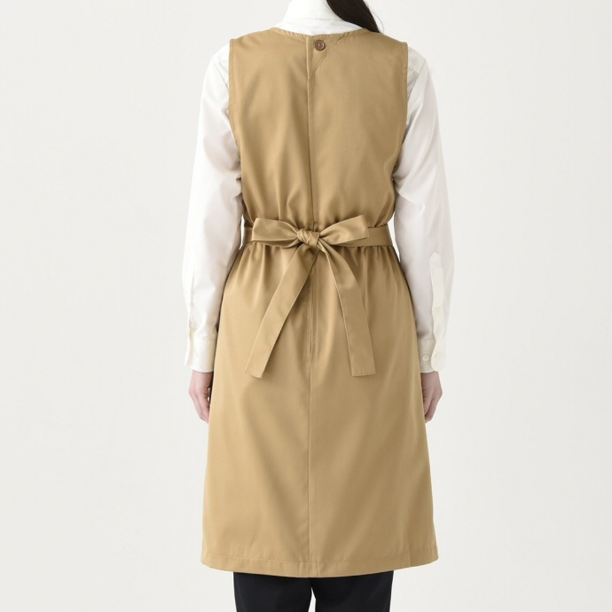エプロンドレス 制電 S～3L CS2337 セブンユニフォーム 接客・サービス制服 [全2色]【取り寄せ品】