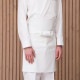 サシコ前掛 綿100％ TT8601 セブンユニフォーム 飲食・サービス制服 [ホワイト]【取り寄せ品】