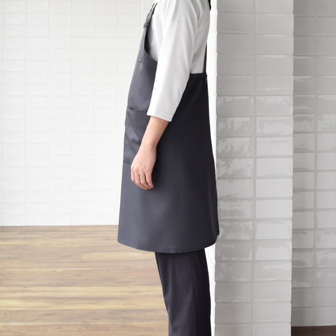 H型エプロン 制電 CT2354 セブンユニフォーム 飲食・サービス制服 [全10色]【取り寄せ品】