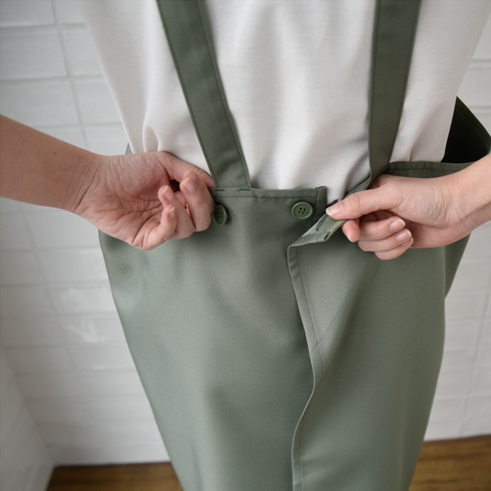 H型エプロン 制電 CT2354 セブンユニフォーム 飲食・サービス制服 [全10色]【取り寄せ品】