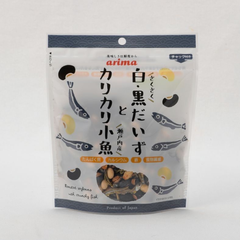 （大袋）白・黒だいずとカリカリ小魚