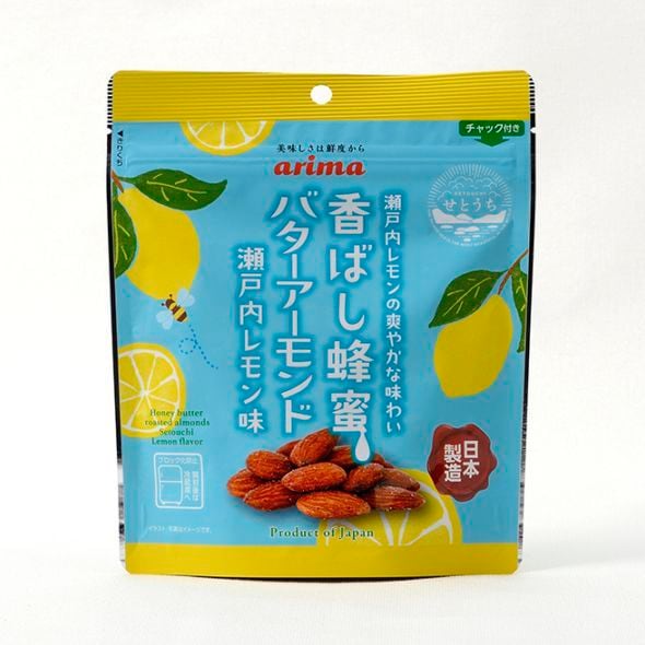 香ばし蜂蜜バターアーモンド瀬戸内レモン味