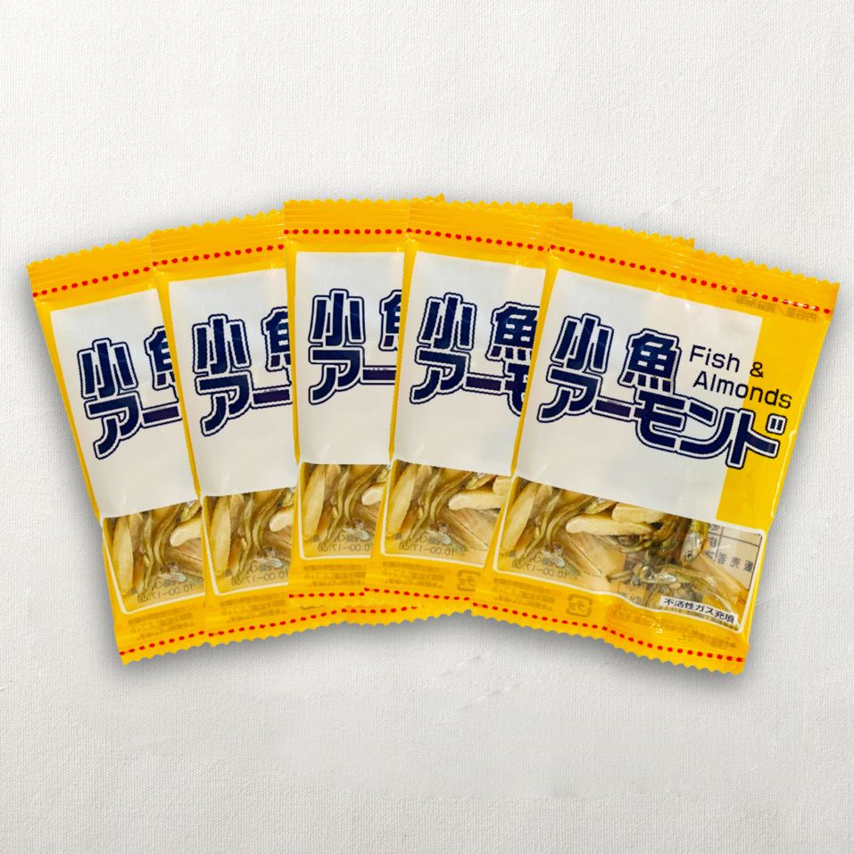 小魚アーモンド（5連商品）