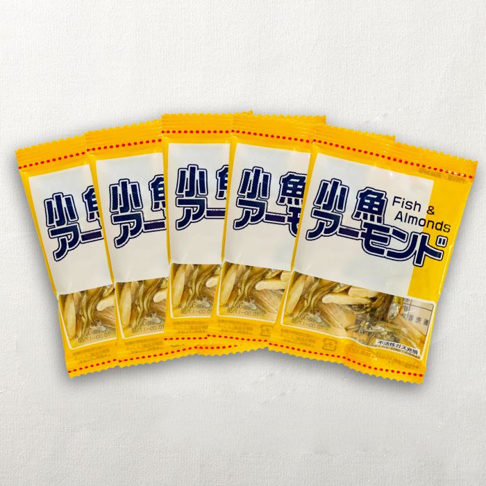 小魚アーモンド（5連商品）　ケース販売