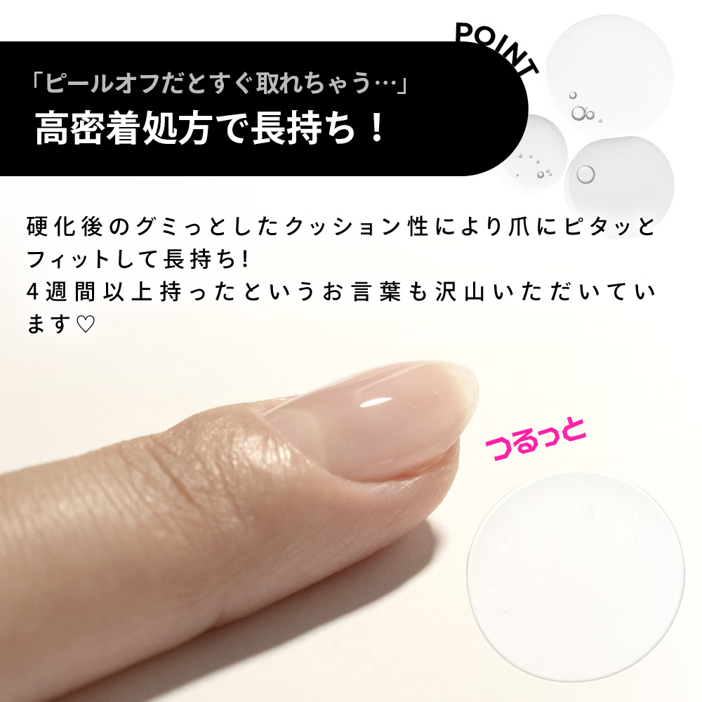 PEEL OFF BASE #8 【ポリコ】 10g | CLEAR （クリア）,#8 ピールオフ