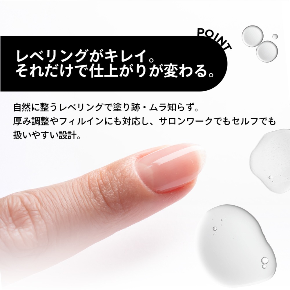 NON SANDING BASE #1【コンテナ】15g・5g | CLEAR （クリア）,#1 ノン