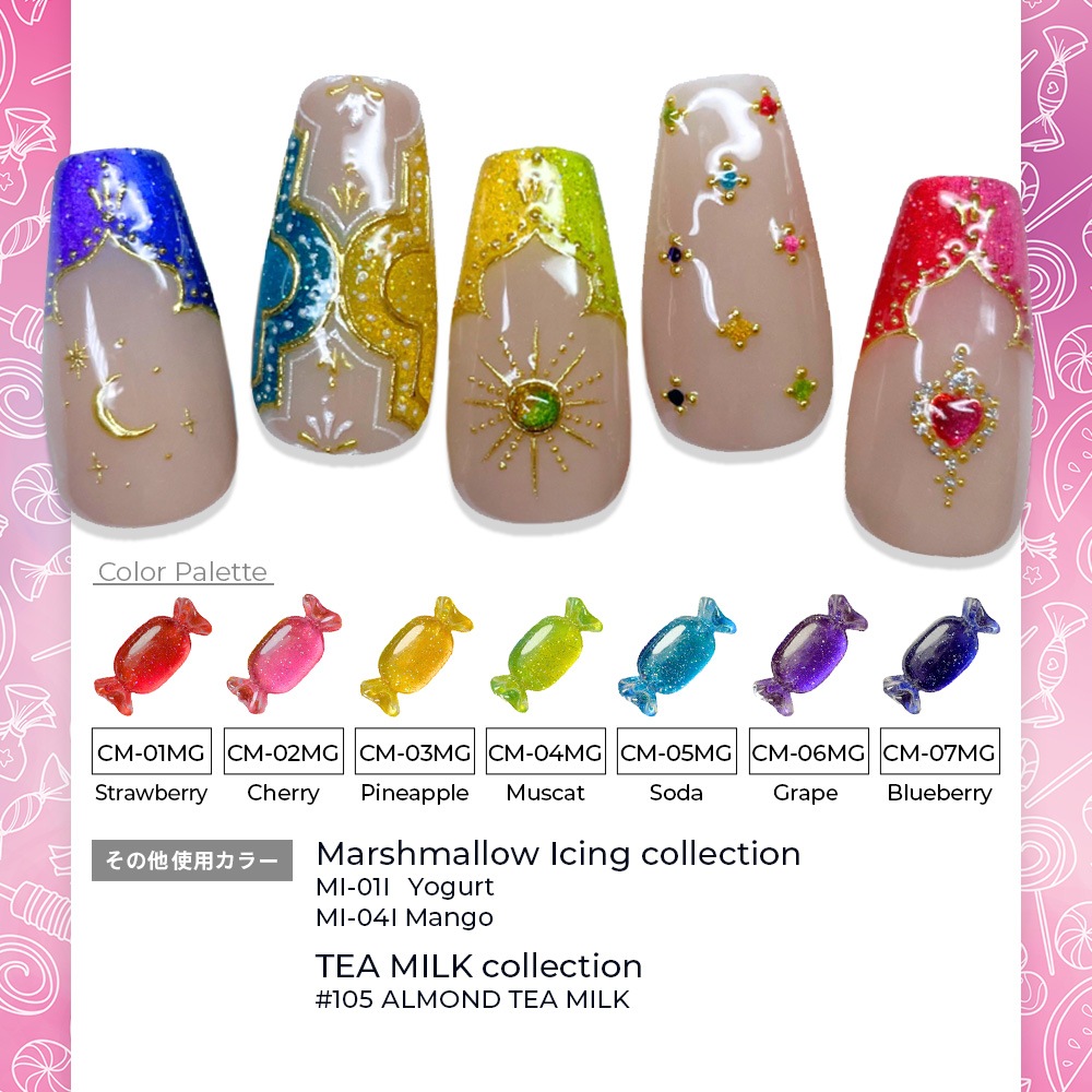 Candy Magnet collection【7色SET】 | COLOR （カラー）,マシュマロ